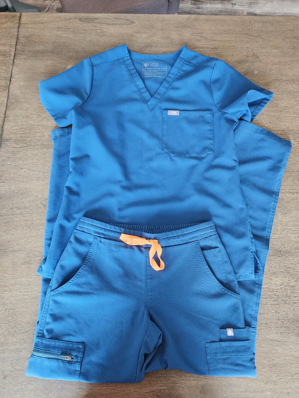 Figs Deep Reef Scrub Set - Yola & Catarina XXS